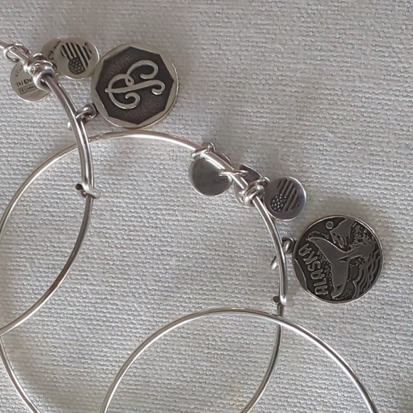 Alex and Ani bracelet 9 totel - Picture 5 of 10